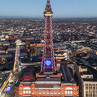 Buy canvas prints of Blackpool Tower by Apollo Aerial Photography