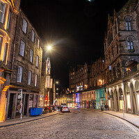 Buy canvas prints of Victoria Street Edinburgh by Apollo Aerial Photography