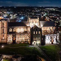 Buy canvas prints of Ripon Cathedral by Apollo Aerial Photography