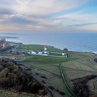 Buy canvas prints of Souter Lighthouse by Apollo Aerial Photography