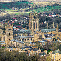 Buy canvas prints of Durham Cathedral by Apollo Aerial Photography