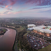 Buy canvas prints of Sunderlands Stadium of Light by Apollo Aerial Photography
