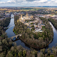 Buy canvas prints of Durham Cathedral by Apollo Aerial Photography