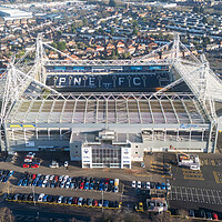 Buy canvas prints of Deepdale Stadium by Apollo Aerial Photography