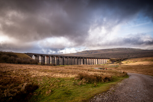 Ribblehead Viaduct  Picture Board by Apollo Aerial Photography