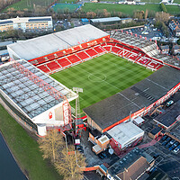 Buy canvas prints of Nottingham Forest FC by Apollo Aerial Photography