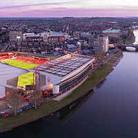 Buy canvas prints of Nottingham Forest Football Club by Apollo Aerial Photography