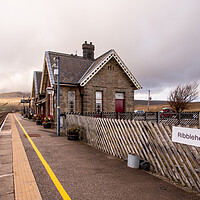 Buy canvas prints of Ribblehead Train Station by Apollo Aerial Photography