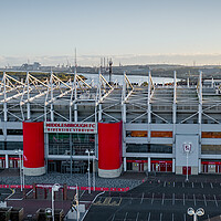 Buy canvas prints of Riverside Stadium by Apollo Aerial Photography