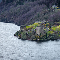 Buy canvas prints of Urquhart Castle by Apollo Aerial Photography