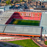 Buy canvas prints of Bramall Lane The Blades by Apollo Aerial Photography