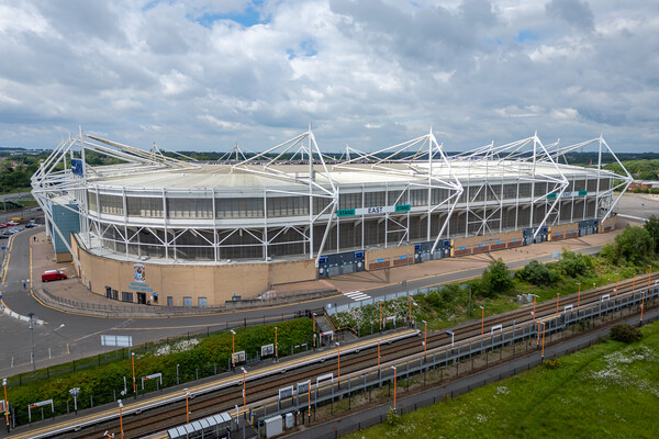 Coventry City Football Club Stadium Architecture Picture Board by Apollo Aerial Photography