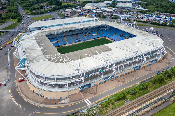 Coventry City Football Club Picture Board by Apollo Aerial Photography