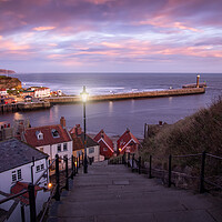 Whitby 199 steps Sunrise