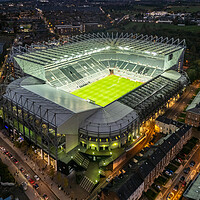 St James Park Stadium, Night,