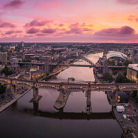Newcastle Bridges Sunrise