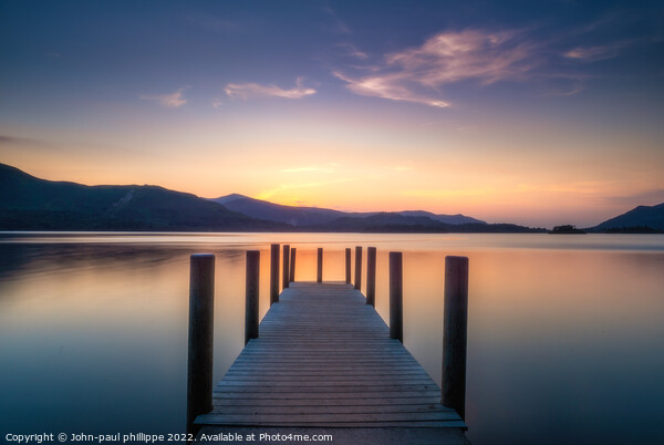 Ashness jetty Picture Board by John-paul Phillippe