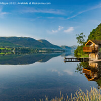 Buy canvas prints of Boat house Ullswater by John-paul Phillippe