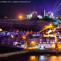 Buy canvas prints of Whitby By Night by John-paul Phillippe