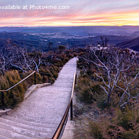 Buy canvas prints of Cahill's Lookout blue mountains by John-paul Phillippe