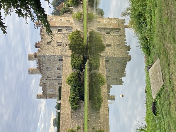 Castle Reflections  Picture Board by Kelvin Wood