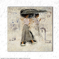 Buy canvas prints of Hard Rain by Horace Goodenough