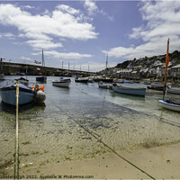 Buy canvas prints of Mousehole Harbour by Horace Goodenough