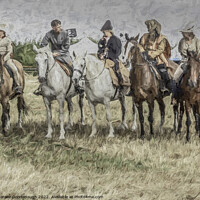 Buy canvas prints of Riders 1485 by Horace Goodenough