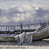 Buy canvas prints of Fishing nets by Horace Goodenough