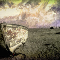 Buy canvas prints of Lonely beach by Horace Goodenough
