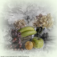 Buy canvas prints of Still life with fruit by Horace Goodenough