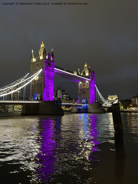 Tower Bridge Picture Board by Raymond Towle