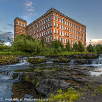 Buy canvas prints of Anchor Mill in Paisley  by Pauline Hamilton