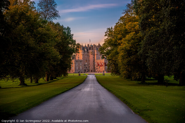 Glamis Castle Picture Board by Ian Scrimgeour