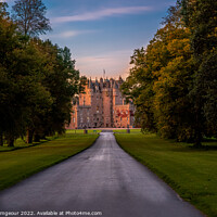 Buy canvas prints of Glamis Castle by Ian Scrimgeour