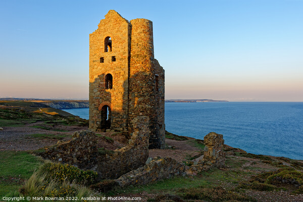 Wheal Coates Mine  Picture Board by Mark Bowman