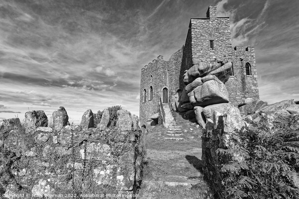 Carn Brea Castle Picture Board by Mark Bowman