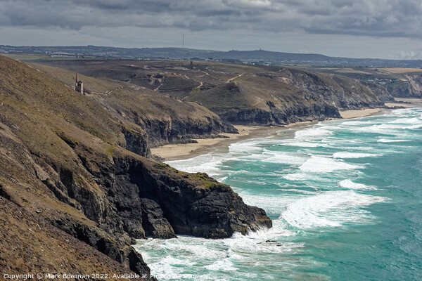 Cornish Coast Picture Board by Mark Bowman