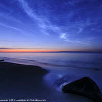 Buy canvas prints of Predawn Shore by Mark Bowman