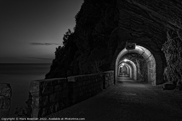 Coastal Tunnel Picture Board by Mark Bowman