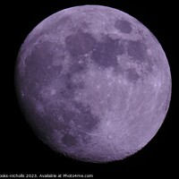 Buy canvas prints of lavender moon by John Brooks-nicholls