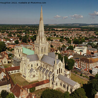 Buy canvas prints of Chichester Cathedral by Mark Houghton