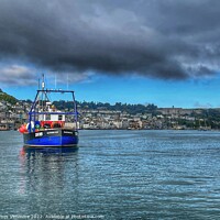 Buy canvas prints of River Dart & Dartmouth by  Ven Images