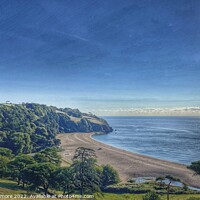 Buy canvas prints of Blackpool Sands, Stoke Fleming; Nr Dartmouth by  Ven Images
