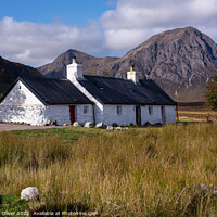 Buy canvas prints of Black Rock Cottage, Scotland by Heather Oliver