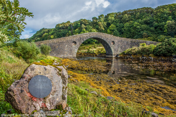 Clachan Bridge, Seil, Scotland Picture Board by Heather Oliver