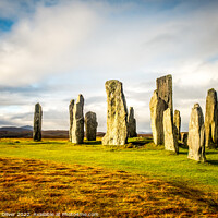 Buy canvas prints of Calanais Standing Stones by Heather Oliver