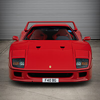 Buy canvas prints of Ferrari F40 by Auto view Point