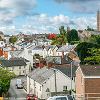 Buy canvas prints of Bradninch and St Disen's Church by Adrian Burgess