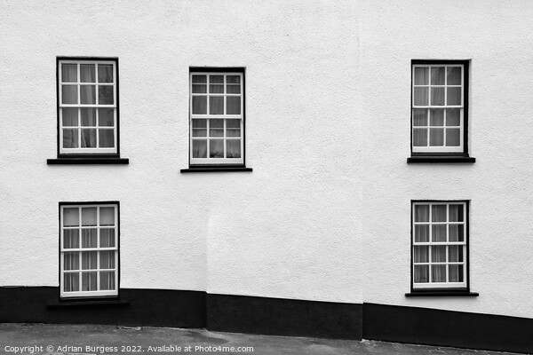 Five Windows, Devon Picture Board by Adrian Burgess